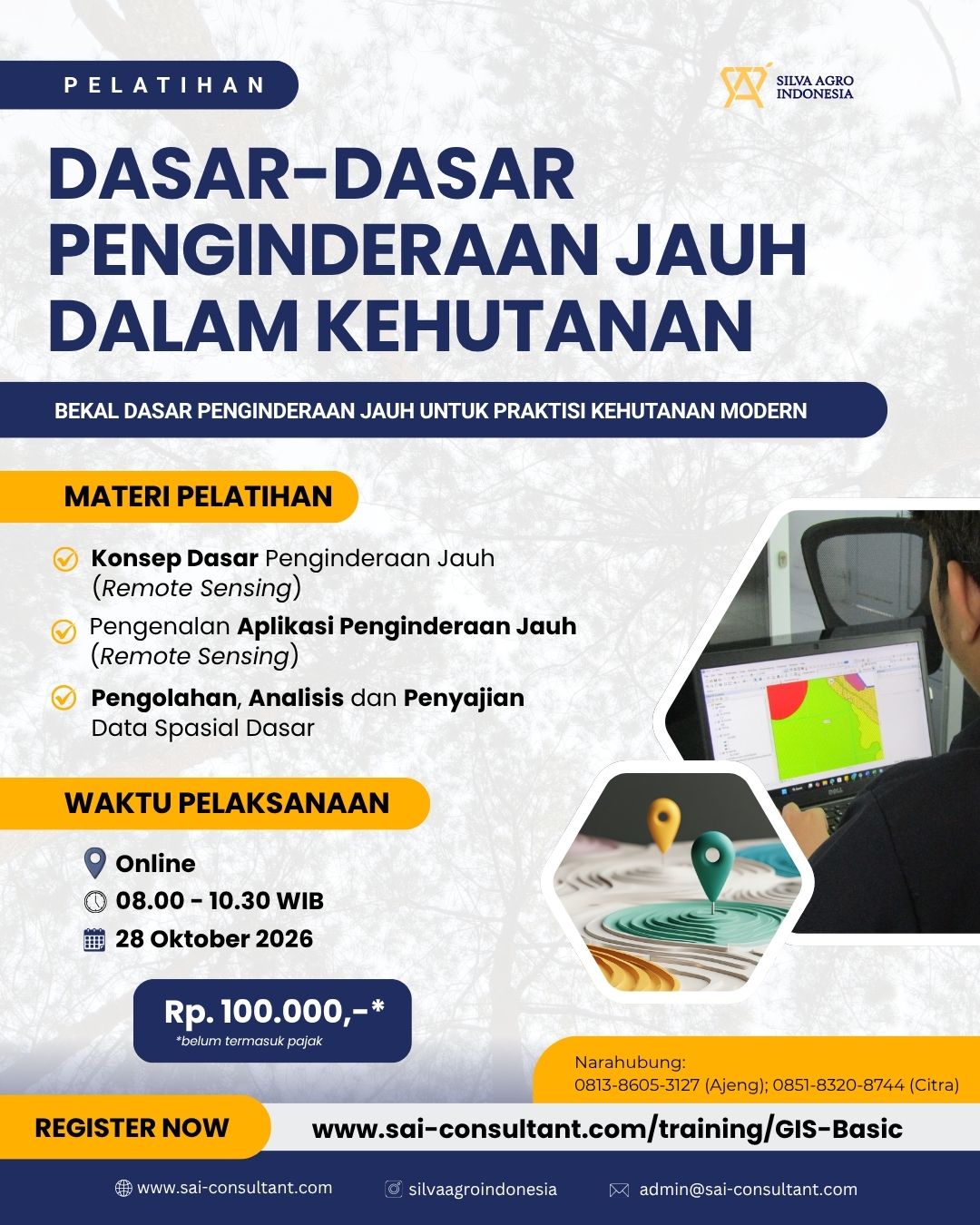 Dasar-Dasar Penginderaan Jauh dalam Kehutanan